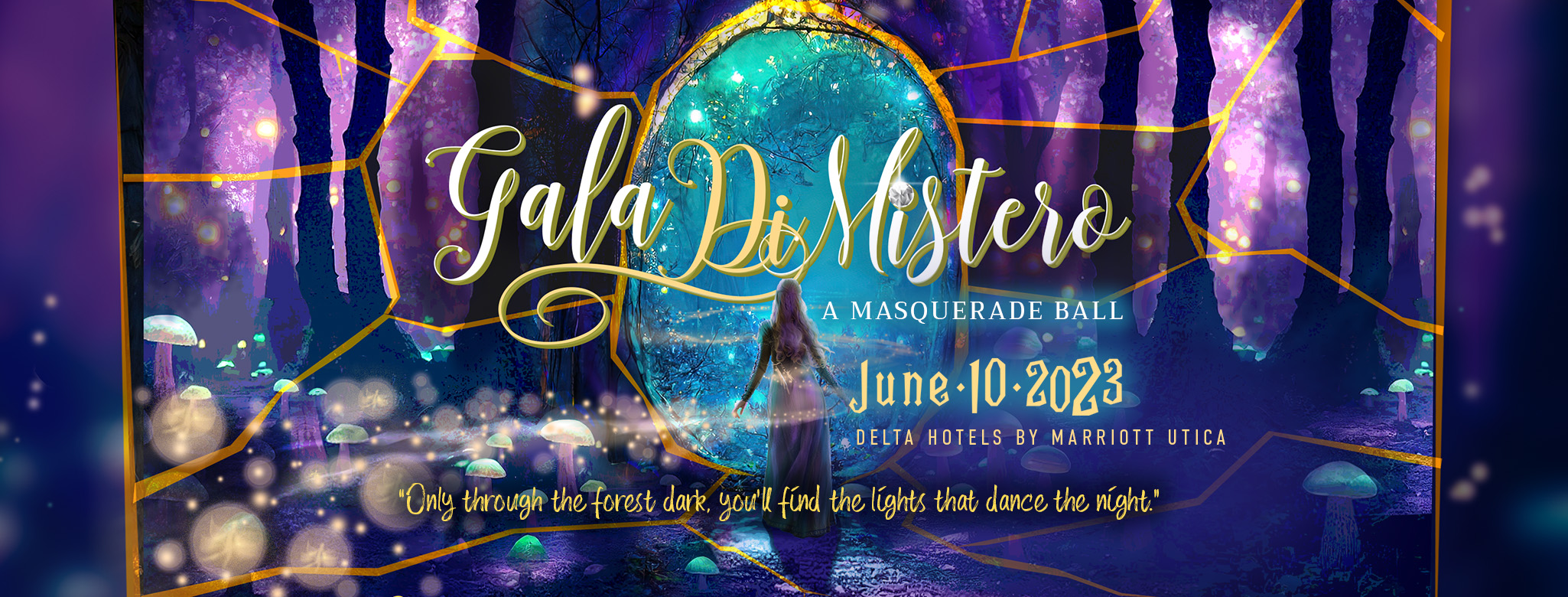 Gala Di Mistero Masquerade Ball to Benefit The Neighborhood Center background image