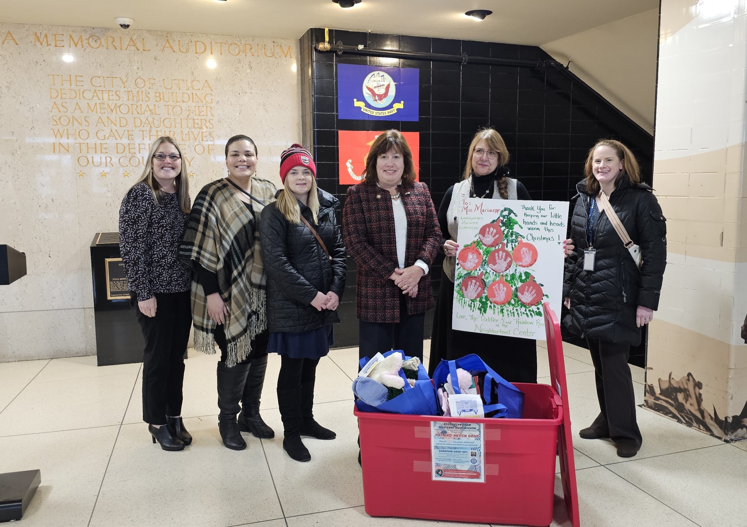 Hat and Mitten Drive Benefits The Neighborhood Center