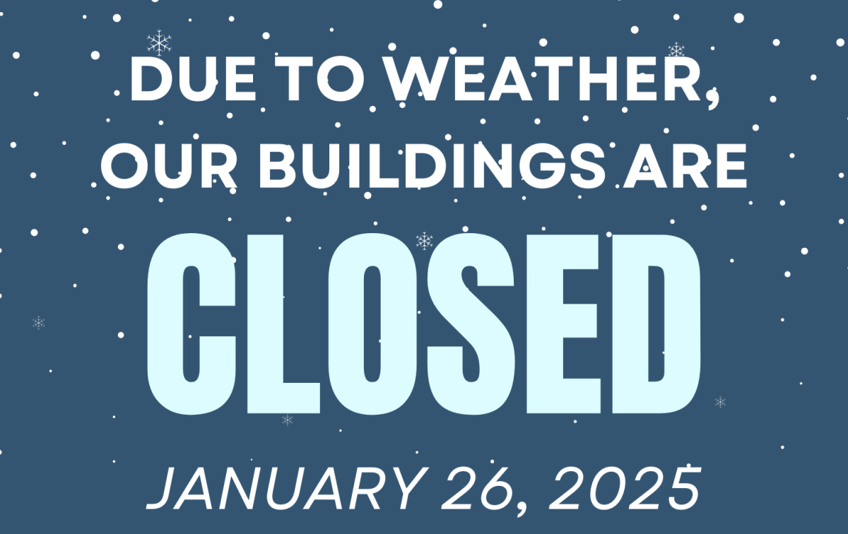 Closed for Inclement Weather