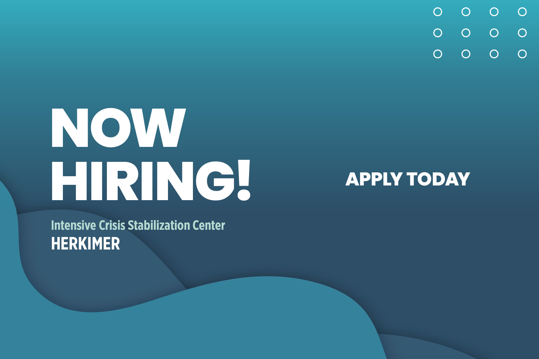 Join the Intensive Crisis Stabilization Center Team